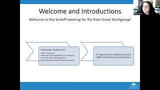 1915(c) HCBS Rate Study Work Group Meeting #1