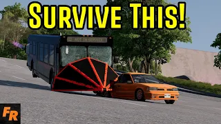 Our Toughest Survival Challenge On BeamNG Drive Yet!