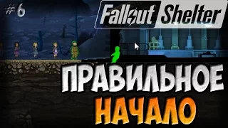 КАК ПРАВИЛЬНО НАЧАТЬ | Fallout Shelter (Симулятор убежища) [6]