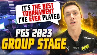 NAVI Vlog From PGS 2023 Group Stage