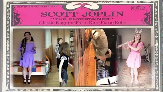 Scott Joplin.The Entertainer. Скотт Джоплин. Артист эстрады. Квартет Fiori Del Mare.