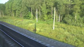 Вид из окна поезда - от Александрова до Ростова-Ярославского