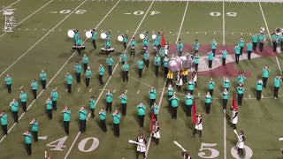 Abingdon High School Falcon Marching Band 2023 - Game 5 (Tennessee)