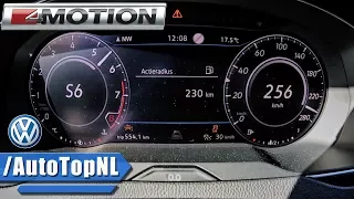 VW Arteon 2.0 TSI 281HP ACCELERATION & TOP SPEED 0-256km/h by AutoTopNL