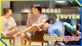 NGOẠI TRUYỆN: Jun Phạm nhập vai ông nội, tạo dáng bá đạo, Lan Ngọc, Thỏ Đen vừa nhìn nhau đã cười