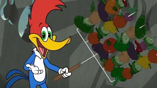 Woody Woodpecker | Chef woody cooks vegetables + More episodes | Woody Woodpecker