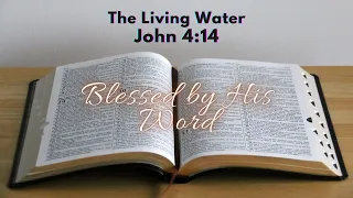 Verse Of The Day |  Today's Verse : John 4:14 | The Living Water