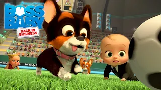 The Babies vs. The Hot Dogs Soccer Game | THE BOSS BABY: BACK IN BUSINESS | NETFLIX