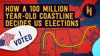How a 100 Million Year-Old Coastline Decides US Elections