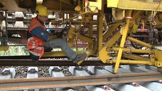 Travaux de rénovation de la ligne Laon - Tergnier (24/09/2014)