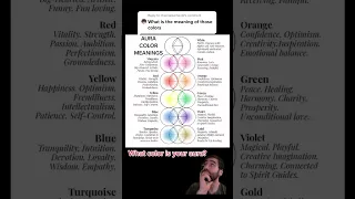 Aura colors #auras #spirituality