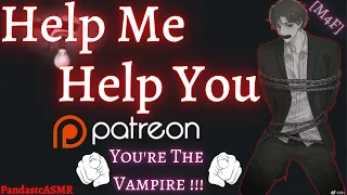 [M4F] Kidnapping & Turning Your Rival Spy Crush | Reverse Vampire [🐼♨] [Vampire Feeding]