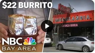 $22 burrito helps save San Francisco restaurant break even from inflation, owner says