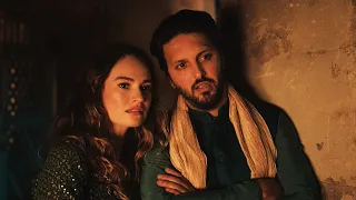 Lily James and Shazad Latif in WHAT'S LOVE GOT TO DO WITH IT? (2023) movie clip