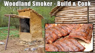 Woodland Smoker Build and Cook - BBQ Ribs & Chicken