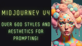 Exploring over 600 styles and aesthetics in Midjourney v4