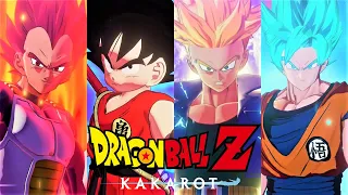 Dragon Ball Z Kakarot PS5 - All Super Attacks & Transformations 4K 60FPS (DLC 5 Update)