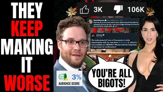 Seth Rogen, Sarah Silverman Have MELTDOWN And Blame Fans! | Santa Inc Gets DESTROYED By The Audience