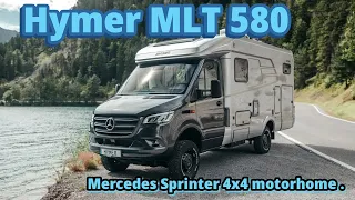 One of my favourite 4x4 motorhomes - Hymer MLT580.  Available to drive away now!