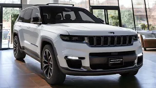 NEW 2024 Jeep Grand Cherokee Luxury SUV Interior and Exterior Walkaround