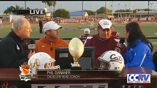 Alice vs. Calallen - Coaches Interview - Friday Night Fever