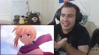 Fate/Stay Night UBW Abridged Reaction - Ep 2: Saber vs Berserker (Fate Stay Night Abridged Reaction)