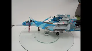 SU 33  " FLANKER " MINIBASE 1/48 , FULL BUILD