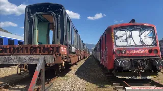 Exploration d’un cimetière de train ( PAS ABANDONNÉ )