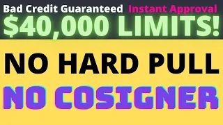 Up to $40,000 Bad Credit Loan | Personal Loans For No Credit (or Bad Credit) | No Consigner Required