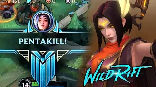 FROM 0-1 TO PENTAKILL!!! | WILD RIFT IRELIA GAMEPLAY (BUILD & RUNES)