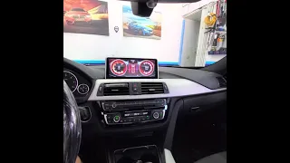 BMW 3-серия F30 2015г. Добавяне на Навигация с Android 10 8-ядрен процесор и камера за задно виждане