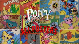 Poppy Playtime : ALL POSTERS IN CHAPTER 1,2