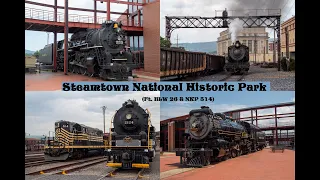 Steamtown National Historic Park (Ft. BLW 26 & NKP 514) (4K)