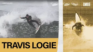 Surfer Travis Logie Looks Front Hand When Surfing Back Hand