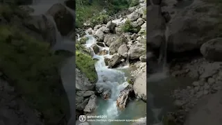Абхазия, водопад влюблённых
