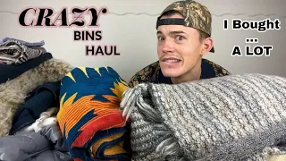 GIANT INSANE BINS THRIFT HAUL! (My Best Bins Finds in a While!) [Part 1]