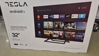 UnBoxing Tesla Smart LED TV 32: 32E625bhs  The Greatest TV Ever!