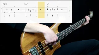 Kingo Hamada - 街のドルフィン (Machi No Dorufin) (Bass Only) (Play Along Tabs In Video)