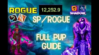 sub Rogue/shadow preist pvp how to beat every comp in arena full guide step by step easy!