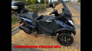 PIAGGIO MP3 400 SPORT - CUBREPIERNAS 'PIAGGIO' - INSTALACION