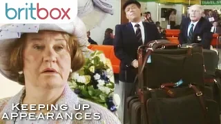 Hyacinth Bucket Can't Travel Lightly | Keeping Up Appearances