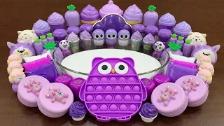 Purple Slime   Mixing Random Things Into Slime ! Best Slime   Most Satisfying Slime Video #872