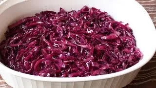 Braised Red Cabbage Recipe - Sweet & Sour Braised Red Cabbage Side Dish