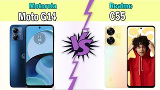 Moto G14 vs Realme C55 Quick comparison