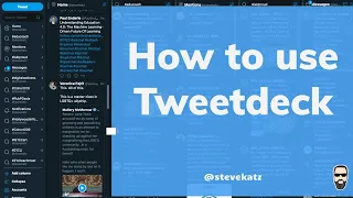 How to use Tweetdeck