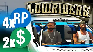 Double Money And Quadruple RP On Lowriders Mission! | Full Gameplay With Subs And Friends!