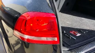 2012 VW Touareg Taillight Bulb Change