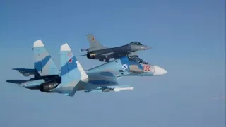 Russian fighters intercept NATO planes