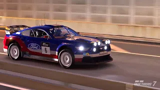 Ford Mustang Gr.B Rally Car at Tokyo Expressway