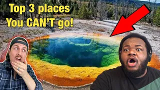 Top 3 places you CAN'T GO & people who went anyways... | Part 11 (REACTION) #mrballen #top3places 😳